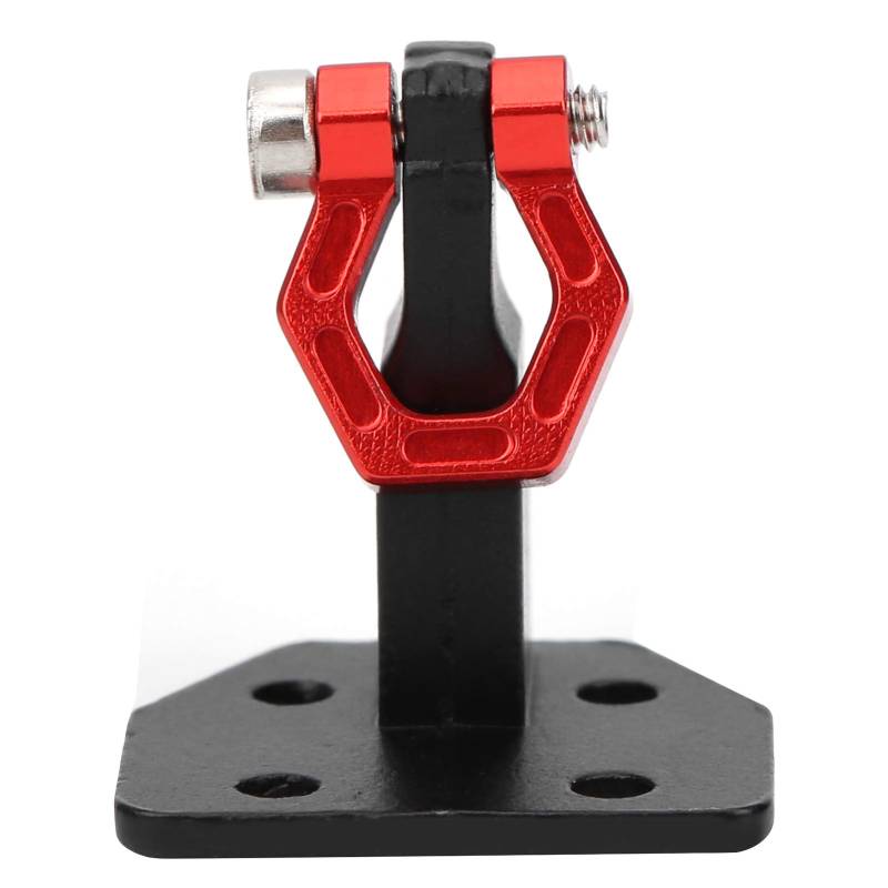 XIASABA RC Autoanhänger Häppchen Accessoire Schlepp Hakenschnalle für 1/10 Axial SCX10 D90 Crawler Blau (Rot) von XIASABA