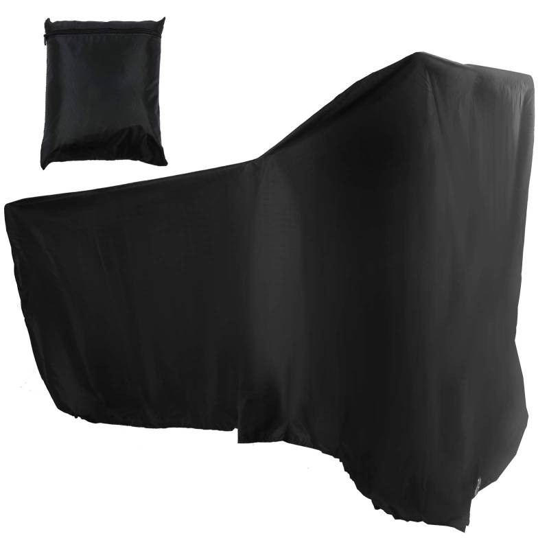 XIASABA Universal Motorradabdeckung 210d Oxford Stoff Wasserdichtem Schutz mit Aufbewahrungsbeutel 3XL (4XL) von XIASABA