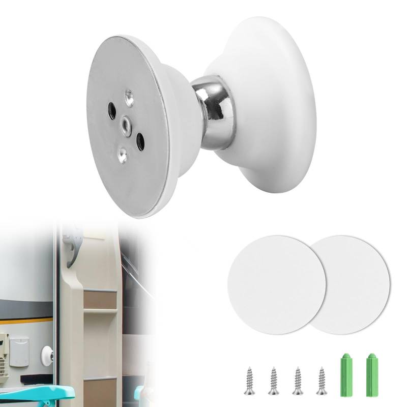 XIHIRCD RV-Türriegel, Magnetischer Gepäcktürverschluss Wohnmobil-Türhalter Starker Magnetischer Gepäcktürverschluss Wohnmobil-Türstopper für Reiseanhänger Wohnmobile (Weiß) von XIHIRCD