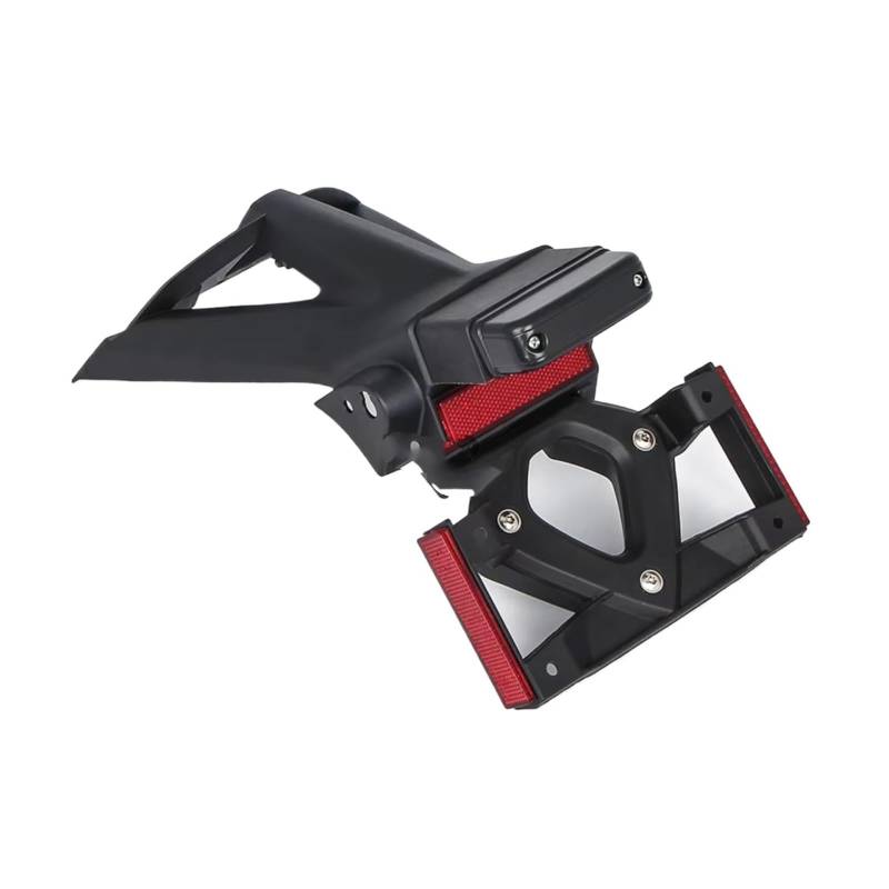 XINWELZ Kennzeichenhalter Motorrad Für S1000RR 2009 2010 2011 2012 2013 2014 2015 2016 2017 2018 Kennzeichenbeleuchtung Rahmenhalter Halterung von XINWELZ