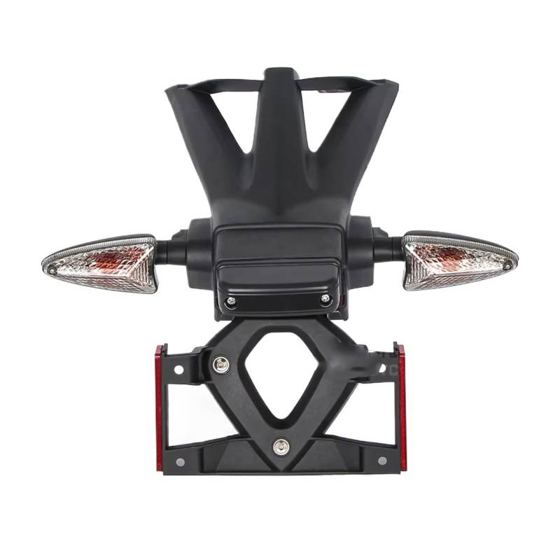 XINWELZ Kennzeichenhalter Motorrad Für S1000RR 2009 2010 2011 2012 2013 2014 2015 2016 2017 2018 Kennzeichenbeleuchtung Rahmenhalter Halterung von XINWELZ