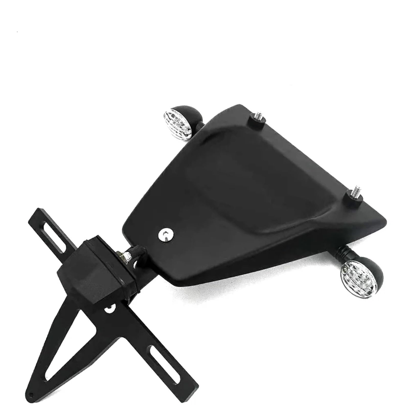 XINWELZ Kennzeichenhalter Motorrad Kompatibel Mit Brixton Für Crossfire Für 500 Kissenbezug, Hinterer Kotflügel, Kennzeichenbeleuchtung, Kennzeichenhalterung, Blinkerbaugruppe(D) von XINWELZ