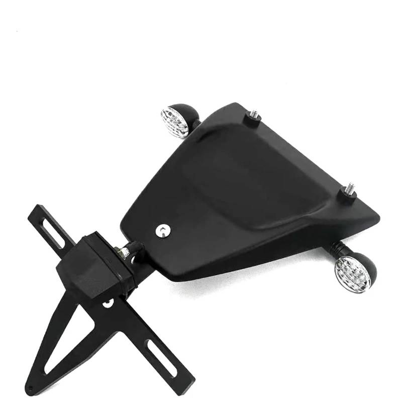 XINWELZ Kennzeichenhalter Motorrad Kompatibel Mit Brixton Für Crossfire Für 500 Kissenbezug, Hinterer Kotflügel, Kennzeichenbeleuchtung, Kennzeichenhalterung, Blinkerbaugruppe(D) von XINWELZ