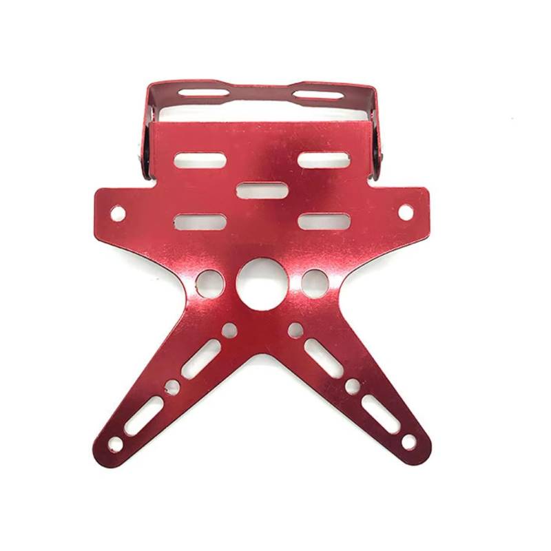 XINWELZ Kennzeichenhalter Motorrad Kompatibel Mit Ducati Für M1000S S4 Für S4R 916SPS SS1000 1000S Motorrad-Kennzeichennummernabdeckung, Ersatz- Und Upgrade-Teile(Red) von XINWELZ
