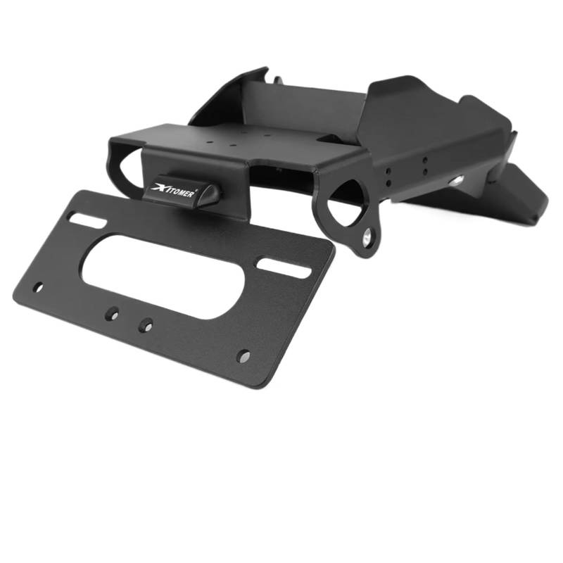 XINWELZ Kennzeichenhalter Motorrad Kompatibel Mit Ducati Für Multistrada V4/V4S 2021 2022 2023 2024. Motorrad-Heckklappe Für Eliminator-Kit, Kennzeichenhalterhalterung von XINWELZ
