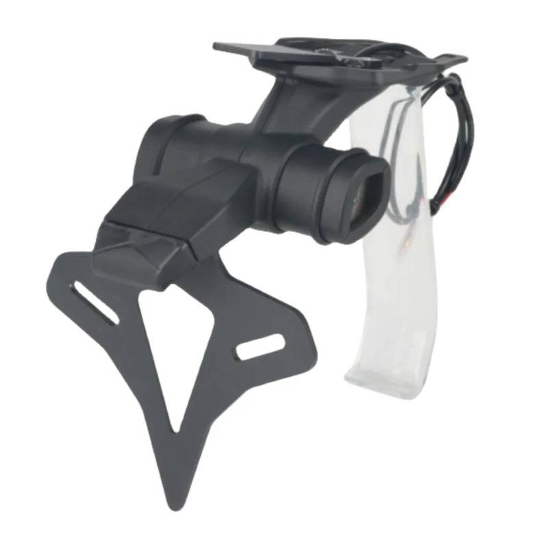 XINWELZ Kennzeichenhalter Motorrad Kompatibel Mit Ducati Für Panigale Für V2 Für V4 Für V4S 2020-2024 Motorrad-Kennzeichenhalter, Kotflügel-Eliminator, Zulassungshalterung von XINWELZ