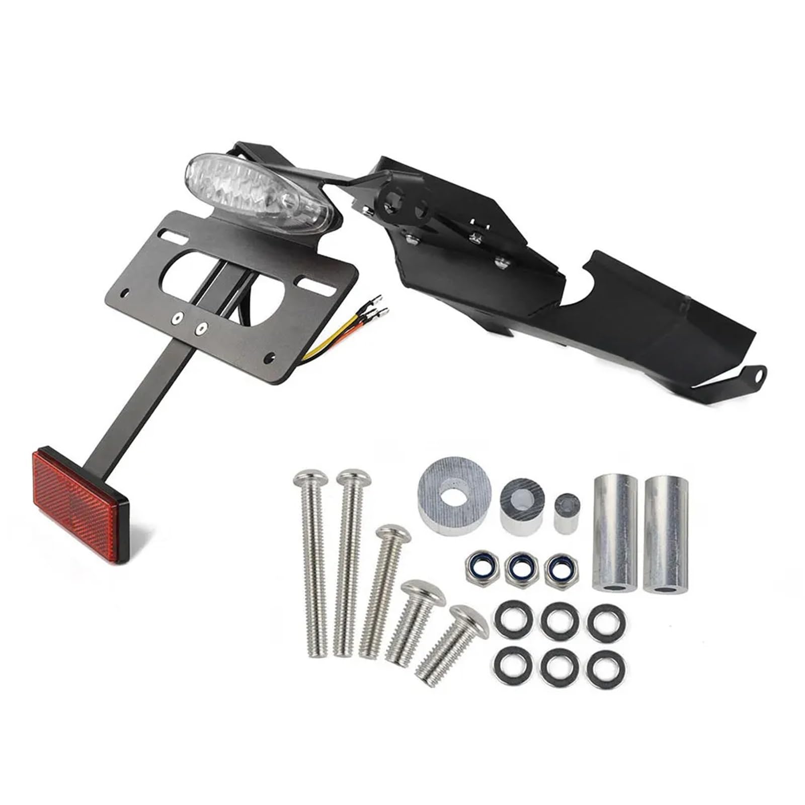 XINWELZ Kennzeichenhalter Motorrad Kompatibel Mit F900R Für F900XR 2020-2024. Motorrad-Kennzeichenhalterhalterung, Heckklappe, Kotflügel-Eliminierungskit(Clear) von XINWELZ
