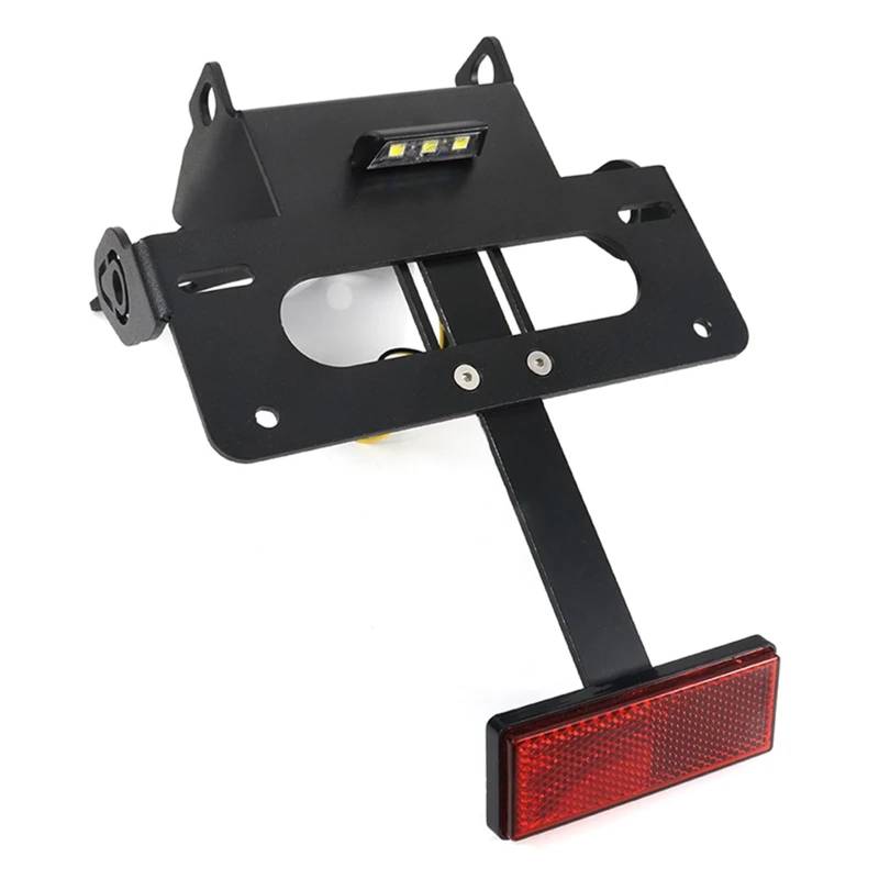 XINWELZ Kennzeichenhalter Motorrad Kompatibel Mit FZ6 Für 2004-2009 Motorrad-Heckschürze, Kotflügel-Eliminierungs-Kit, Ersatz Der Kennzeichenhalterung von XINWELZ