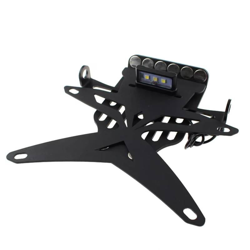 XINWELZ Kennzeichenhalter Motorrad Kompatibel Mit Für Z300 Für Z400 Für Z650 Für Z750 Für Z800 Für Z900 Für Z1000. Motorrad-Kennzeichenhalter Kann Zusammengeklappt Werden. von XINWELZ
