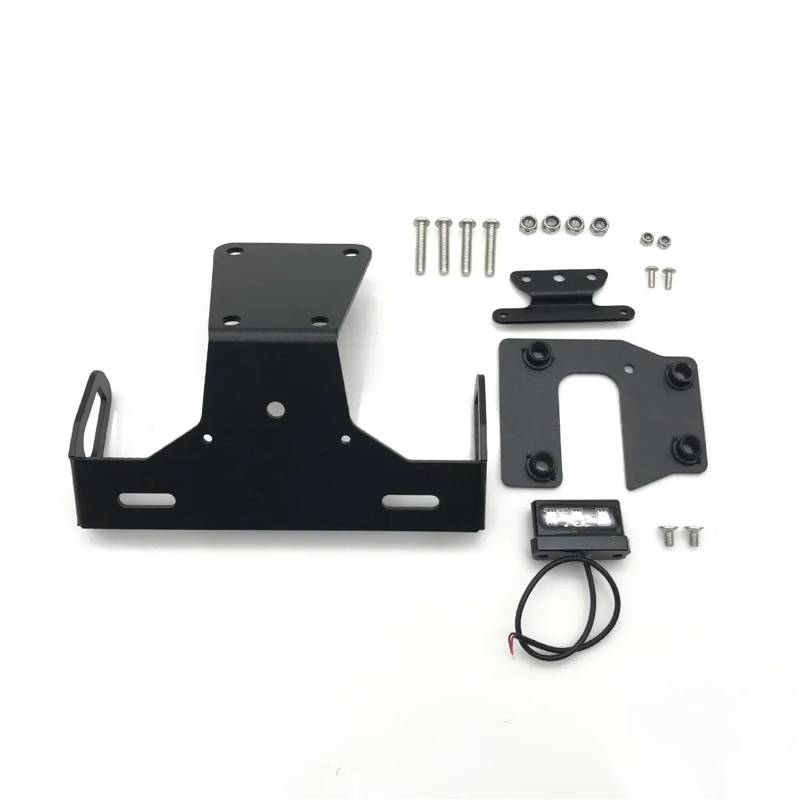 XINWELZ Kennzeichenhalter Motorrad Kompatibel Mit Für Z900 2017–2022 Motorrad-Kotflügel-Eliminator, Kennzeichenhalter Mit Blinker-Adapter von XINWELZ