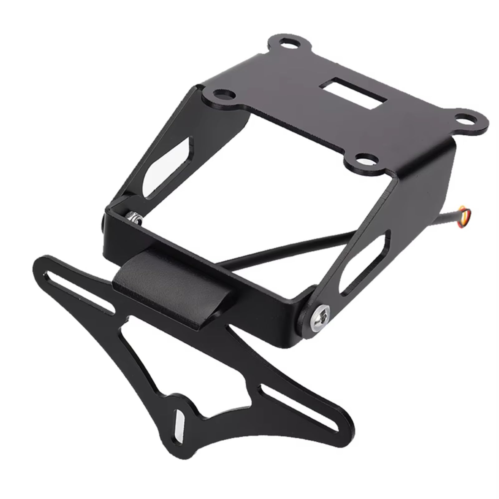 XINWELZ Kennzeichenhalter Motorrad Kompatibel Mit Für Z900 RS Cafe 2018 2019 2020 2021 2022 2023 Performance-Motorradzubehör Kennzeichenhalter Für Eliminator(Black 1) von XINWELZ