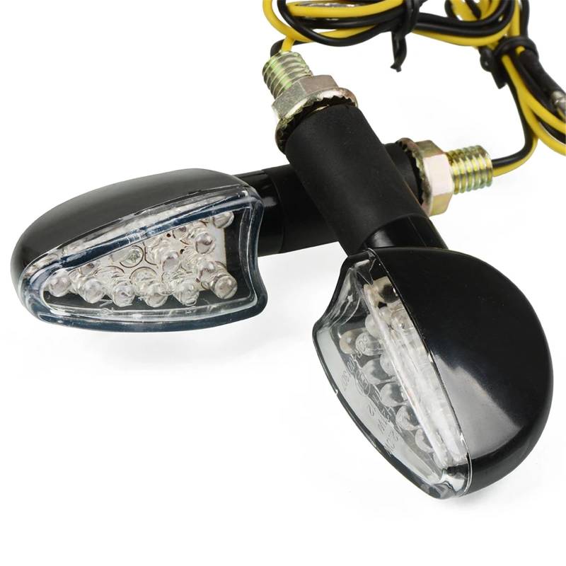 XINWELZ Kennzeichenhalter Motorrad Kompatibel Mit Für ZX10R 2005-2023 Roller Kennzeichenhalter Blinker Rücklicht Kotflügel Eliminator Ersatz(F Light) von XINWELZ
