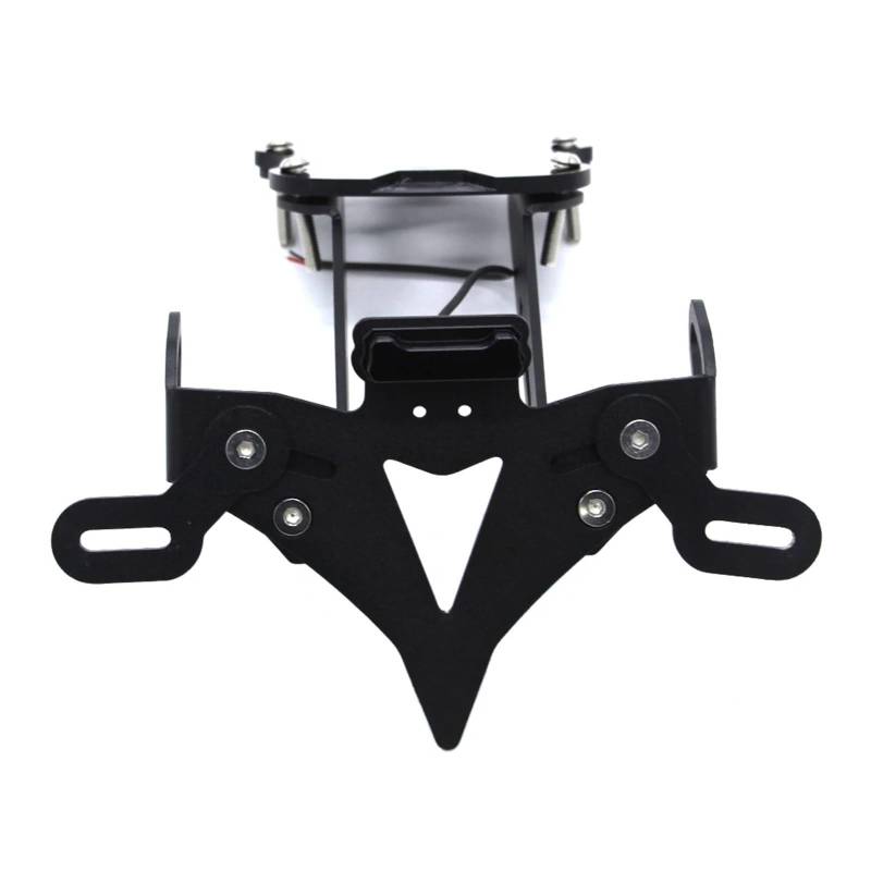 XINWELZ Kennzeichenhalter Motorrad Kompatibel Mit MT-09 2021-2022 Kennzeichenhalter Motorradzubehör Heckhalterung Heckkotflügel-Eliminator von XINWELZ