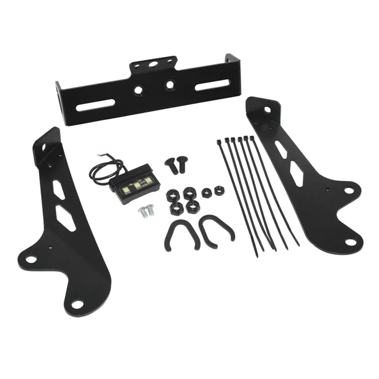 XINWELZ Kennzeichenhalter Motorrad Kompatibel Mit MT-09 Für SP 2024 Halterung Für Motorrad-Kennzeichenrahmen. Kotflügel-Eliminator, Heckklappe Mit Licht. XINWELZ Kennzeichenhalter Motorrad Kompatibel Mit MT-09 Für SP 2024 Halterung Für Motorrad-Kennzeichenrahmen. Kotflügel-Eliminator, Heckklappe Mit Licht. von XINWELZ