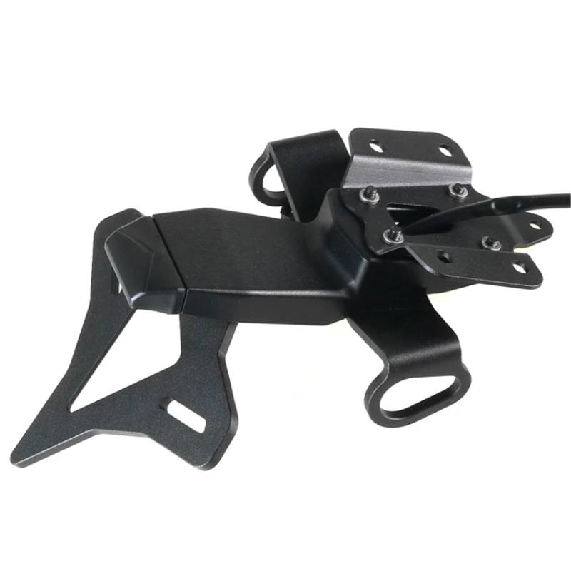 XINWELZ Kennzeichenhalter Motorrad Kompatibel Mit R7 Für MT07 Für FZ07 2021-2022-2023 Motorrad-Kennzeichenhalter, Kotflügel-Eliminator, Zulassungshalterung von XINWELZ