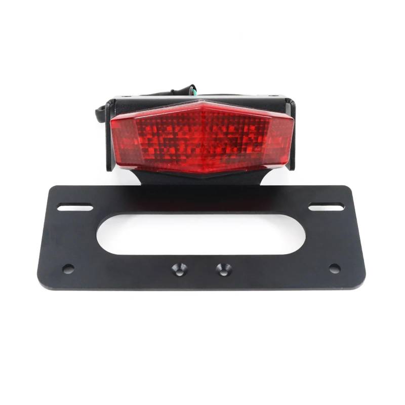XINWELZ Kennzeichenhalter Motorrad Kompatibel Mit Suzuki Für DRZ400 Für DR-Z400S Für DRZ400SM 2005-2024 Für DRZ400E 2008-2024 Kennzeichenhalterung Heckkotflügel-Eliminator(Re Without Reflector) von XINWELZ