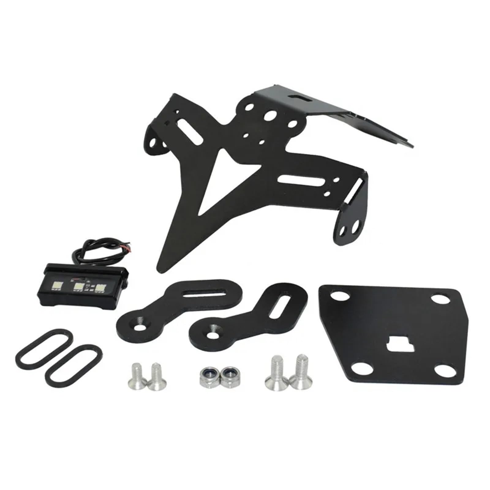 XINWELZ Kennzeichenhalter Motorrad Kompatibel Mit Suzuki Für GSX-S750 2017-2021 Motorrad-Kennzeichenhalter-Halterungssatz Heckklappe Kotflügel-Eliminator Mit Licht XINWELZ Kennzeichenhalter Motorrad Kompatibel Mit Suzuki Für GSX-S750 2017-2021 Motorrad-Kennzeichenhalter-Halterungssatz Heckklappe Kotflügel-Eliminator Mit Licht von XINWELZ