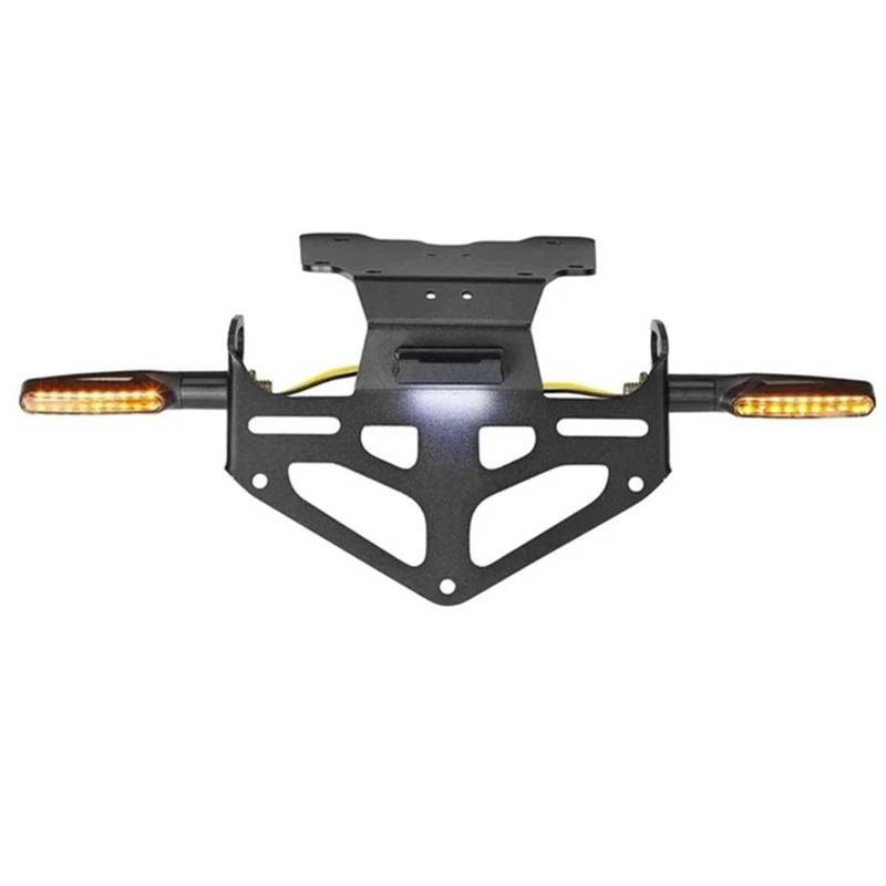XINWELZ Kennzeichenhalter Motorrad Kompatibel Mit T7 Für TX690Z Für XTZ690 Für XTZ700 Für XT700Z Für Tenere Für 700 Für Rally 2019-2024 Motorrad-Kennzeichenhalter(Package 3) von XINWELZ