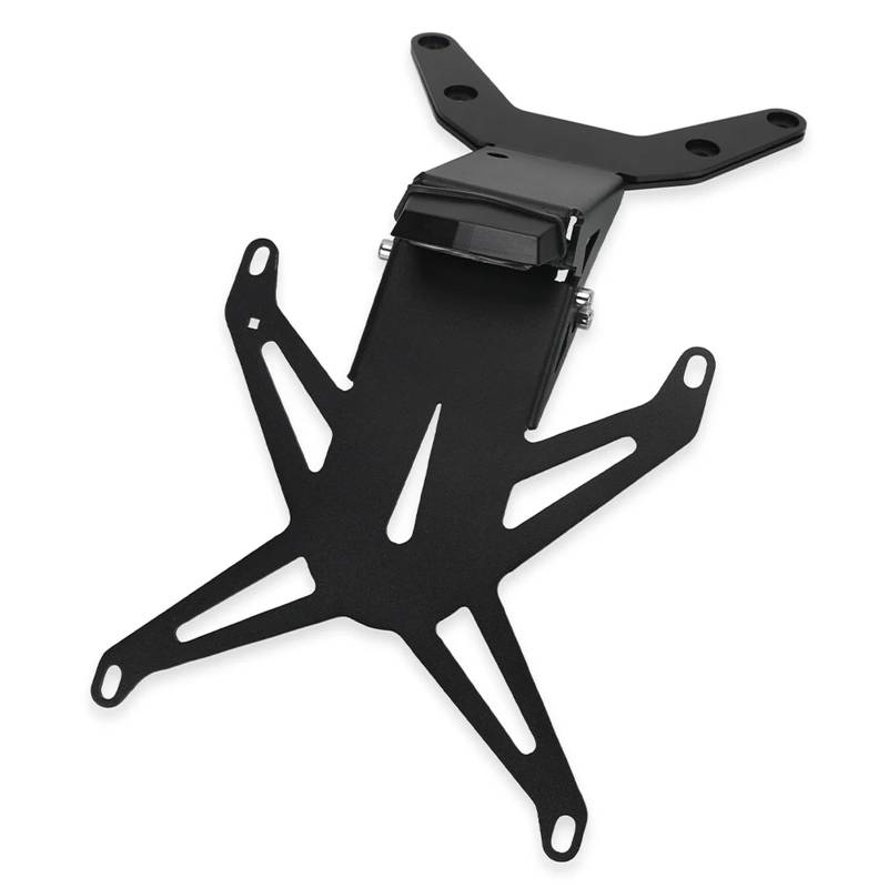 XINWELZ Kennzeichenhalter Motorrad Kompatibel Mit Tmax Für 560 Für T-MAX Für 560 2022-2023-2024. Einstellbarer Kennzeichenhalter Für Motorräder. Kotflügel-Eliminierungssatz(Style B) von XINWELZ