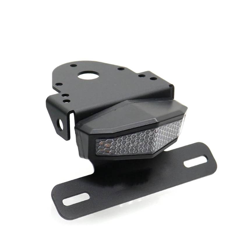 XINWELZ Kennzeichenhalter Motorrad Kompatibel Mit WR250R 2008-2017 USA Version Kennzeichenhalter Bremse Mit Rücklichtern Motorradzubehör Kotflügel-Entfernungssatz(A) von XINWELZ