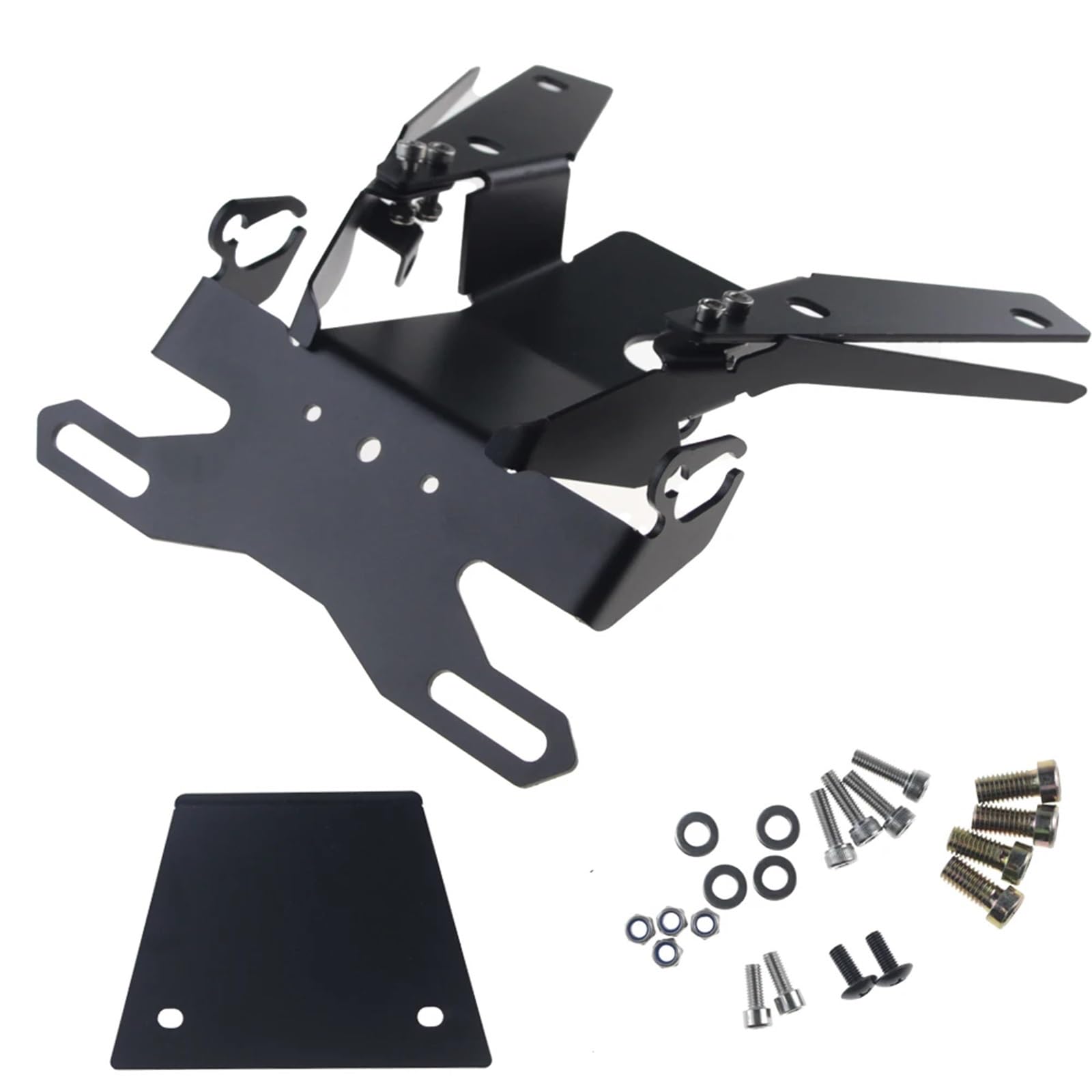 XINWELZ Kennzeichenhalter Motorrad Kompatibel Mit X-ADV Für 750 2021-2022-2023 Motorrad-Hinterrad-Kennzeichen-Reitstockhalterung Montagerahmen Mit Licht XINWELZ Kennzeichenhalter Motorrad Kompatibel Mit X-ADV Für 750 2021-2022-2023 Motorrad-Hinterrad-Kennzeichen-Reitstockhalterung Montagerahmen Mit Licht von XINWELZ