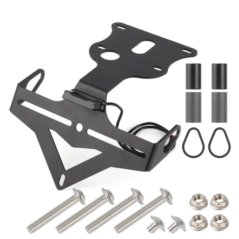 XINWELZ Kennzeichenhalter Motorrad Kompatibel Mit XSR900 2022 2023 Motorrad-Kennzeichenhalter Mit Lichthalterung, Heck-Eliminierungs-Kit von XINWELZ