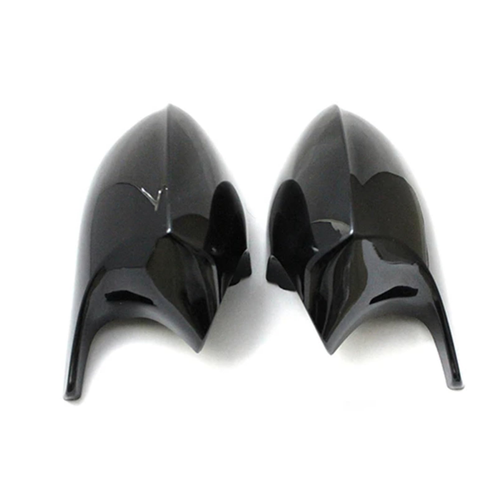 XINWELZ Kompatibel Mit Für E87 E88 2010 2011 2012 2013 2014 2015 Rückspiegelabdeckungen Kappe Zubehör Ersatz Auto-Rückspiegelkappe Rückspiegel Kappe(Black,B) von XINWELZ