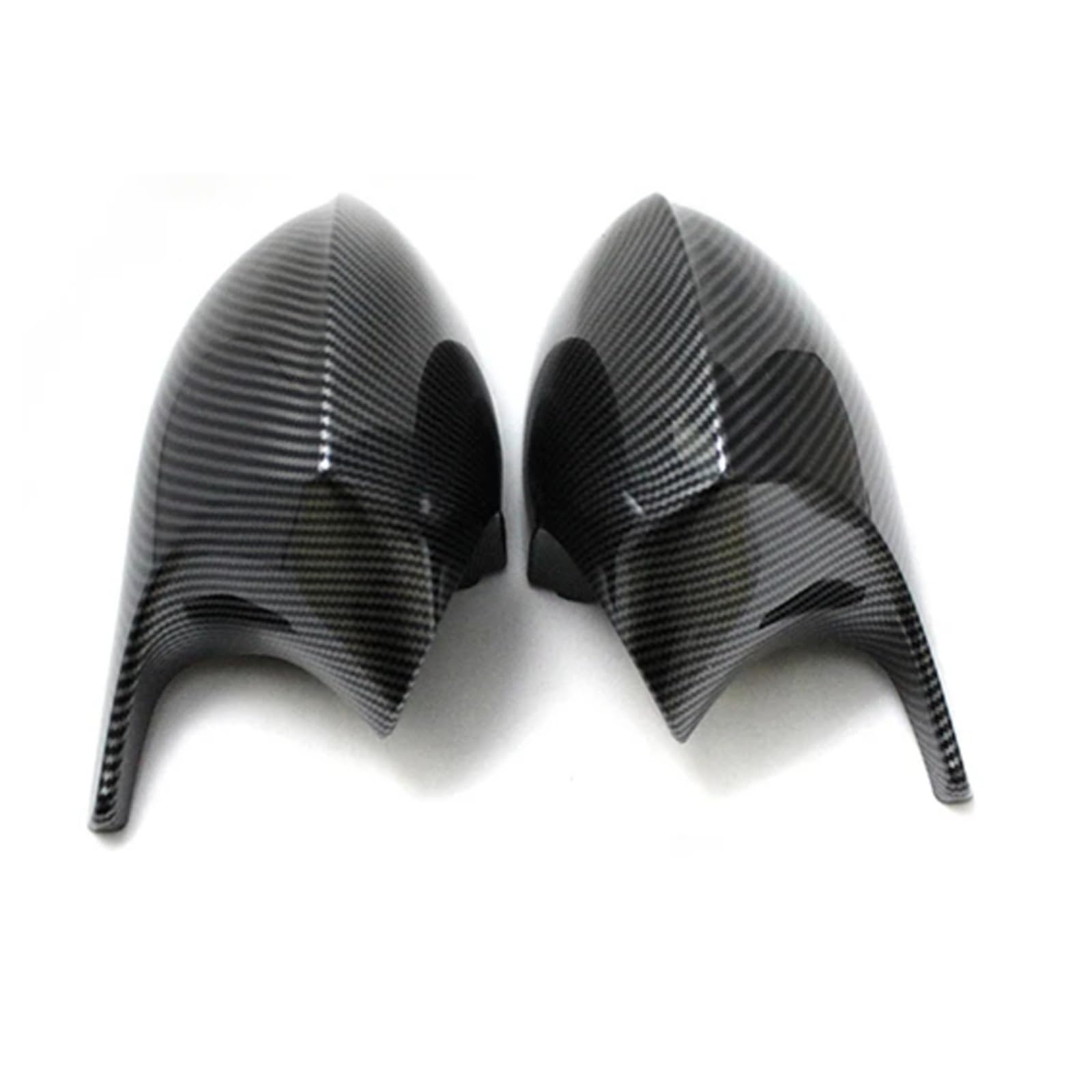 XINWELZ Kompatibel Mit Für E92 E93 2010 2011 2012 2013, Carbonfaser-Musteroptik, Rückspiegelkappe Für Außenspiegel-Abdeckkappe Rückspiegel Kappe(Black Carbon,B) von XINWELZ