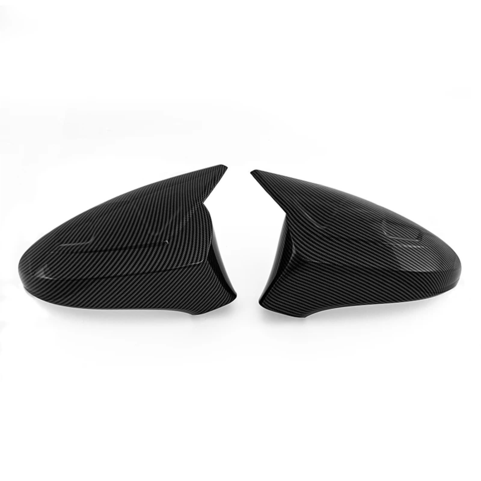 XINWELZ Kompatibel Mit Lexus Für GS L10 GS250 GS300h GS350 GS450h 2012 2013 2014 2015 2016 2017 2018 Rückspiegelabdeckung Ox Horn Seitenspiegelabdeckungen Kappe Rückspiegel Kappe(Black Carbon) von XINWELZ