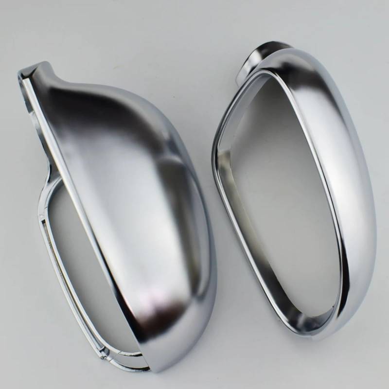 XINWELZ Kompatibel Mit VW Für GTI MK5 2004 2005 2006 2007 2008 Auto Auto Ersatzteile Rückspiegel Chrom Automotive Außenspiegel Rückspiegel Kappe von XINWELZ