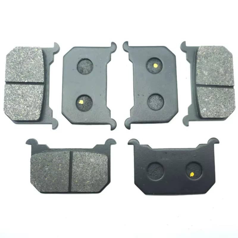 XINWELZ Motorrad ATV Bremsbeläge Kompatibel Mit Für Z1000 J1 K1 J2 K2 J3 R2 1981 1982 1983 Für Z1100 B1 B2 GPZ 1981 1982 Motorrad Vorne Hinten Bremsbelagteil(Front Rear) von XINWELZ