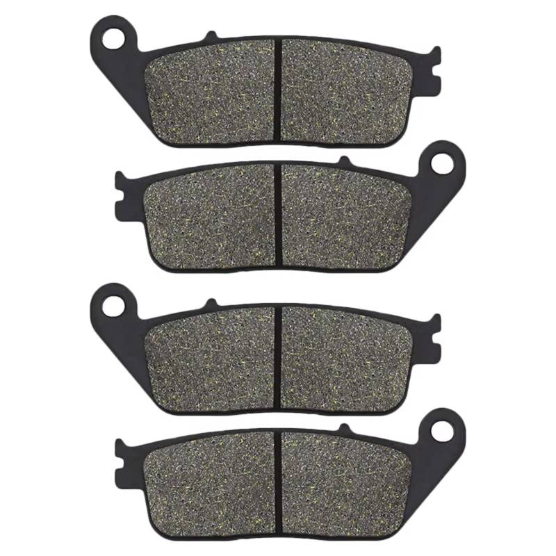 XINWELZ Motorrad ATV Bremsbeläge Kompatibel Mit ST1100 1990 1991 1992 1993 1994 1995 1996 1997 1998 1999 2000 2001 2002 Motorradbremse Vorne Hinten Bremsbelagteil(2 Pair Front) von XINWELZ