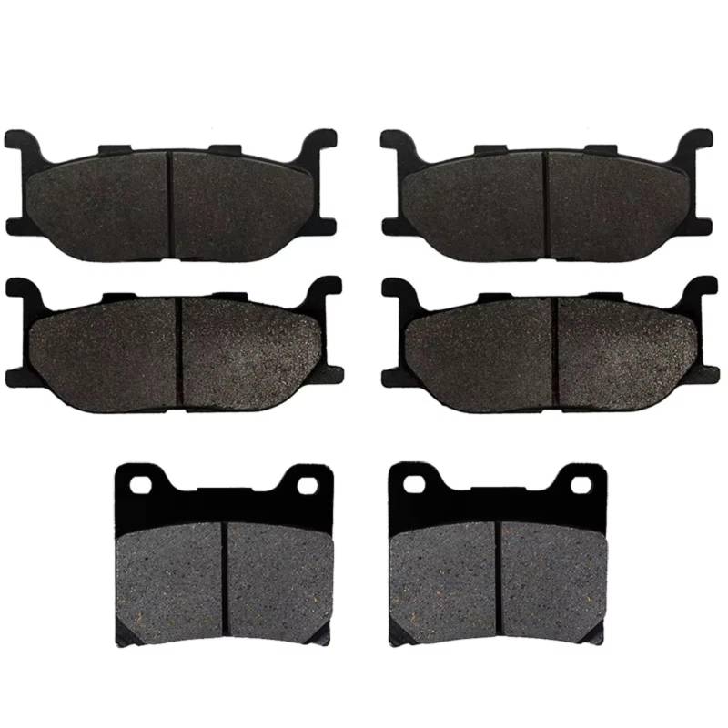 XINWELZ Motorrad ATV Bremsbeläge Kompatibel Mit XJ900S 1995 1996 1997 1998 1999 2000 2001 2002 2003 1 Paar Motorrad Vorne Heckbremsbeläge Scheibenbremsbeläge Mit Scheibenbremsbelagern(Front and Rear) von XINWELZ
