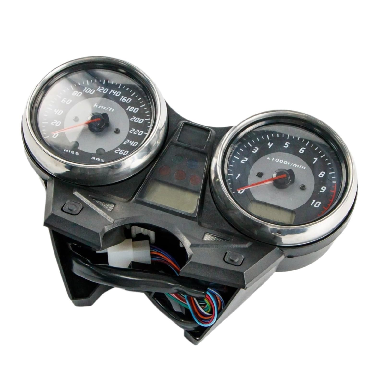 XINWELZ Motorrad Instrumentengehäuse Für CB1300 2009 2010 2011 2012 2013 Motorrad Instrument Abdeckung Zubehör LCD Computer Geschwindigkeitsmesser Grüne Tachometer Meter Instrument Gauge von XINWELZ
