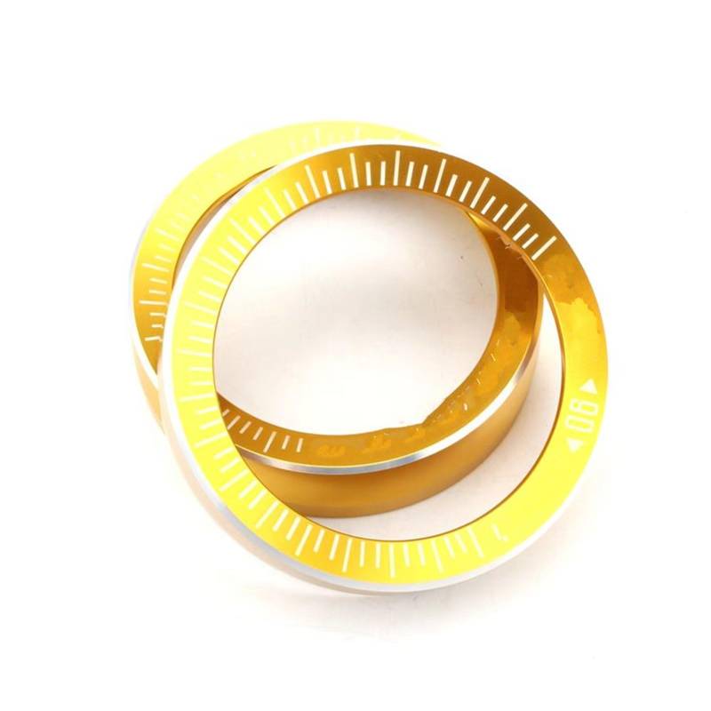 XINWELZ Motorrad Instrumentengehäuse Für R-Nine T Für R9T 2018 2019 2020 Motorrad Tacho Lünette Gauge Ring Drehzahlmesser Kilometerzähler Borte Abdeckung Rahmen Ersetzen Teile Zubehör(Yellow) von XINWELZ