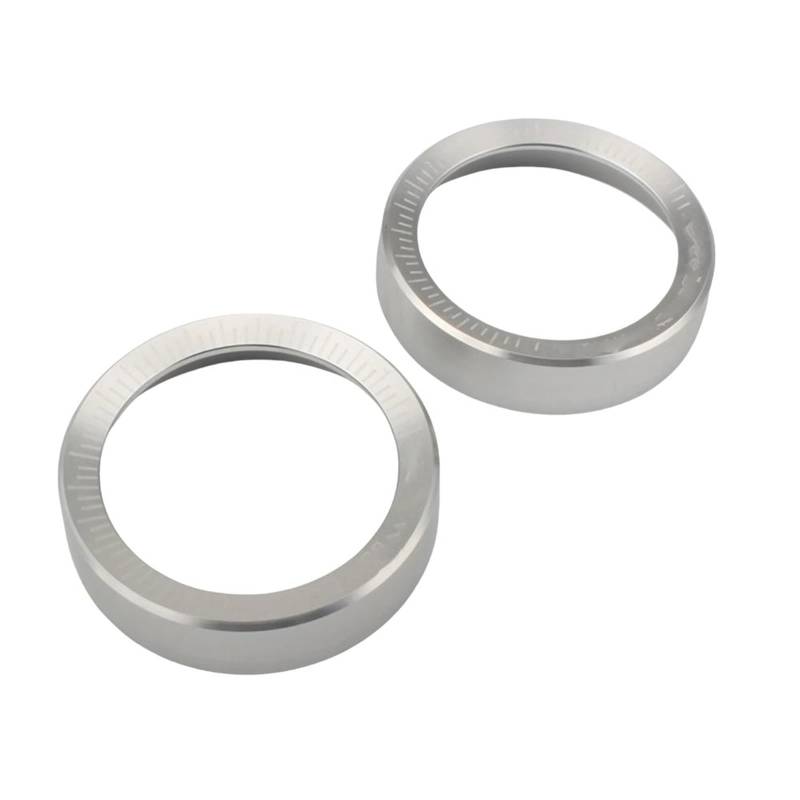 XINWELZ Motorrad Instrumentengehäuse Kompatibel Mit R Nine T Für R9T 2018 2019 2020 Motorrad-Tachometer-Lünette Messring Drehzahlmesser Kilometerzähler Verkleidungen Abdeckrahmen Zubehör(Silver) von XINWELZ