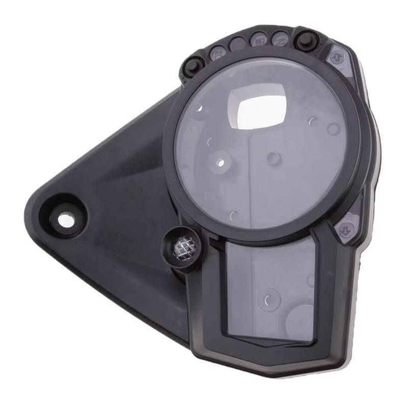 XINWELZ Motorrad Instrumentengehäuse Kompatibel Mit Suzuki Für GSXR1000 2007 Schwarzes Motorrad Tachometer Drehzahlmesser Messgerät Gehäuseabdeckung Modifikationszubehör von XINWELZ