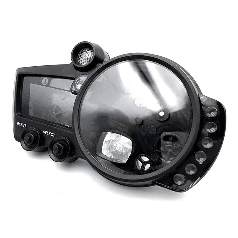 XINWELZ Motorrad Instrumentengehäuse Kompatibel Mit Yamaha Für YZF R1 2002 2003 Für R6 2003 2004 2005 Für R6S 2006 2007 2008 2009 2010 Motorradinstrument Drehzahlmesser Gehäuseabdeckung von XINWELZ