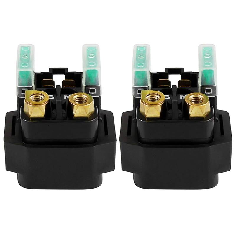 XINWELZ Motorrad Magnetrelais Kompatibel Mit FJR1300 Für TTR90 2003–2007 Für BT 1100 Bulldog 2002–2006. Starter-Elektromaqnetikspule Für Relais-Ersatz 5HH-81940-02-00(2 pcs) von XINWELZ
