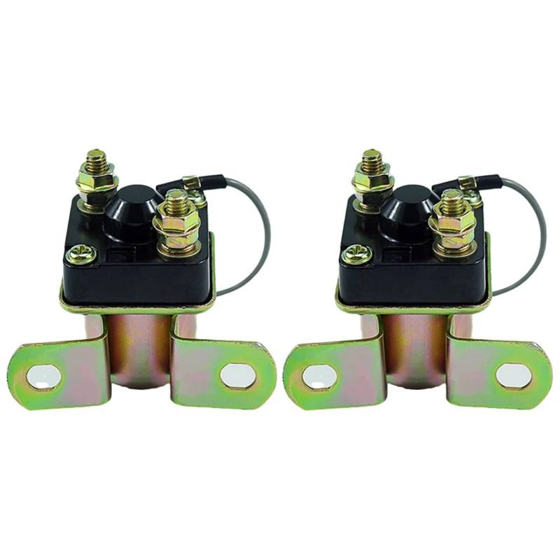 XINWELZ Motorrad Magnetrelais Kompatibel Mit Polaris Für Sportsman 600 Für Edge Für M-10 550 2003-2004 Motorrad-Startermagnetschalter Split Charge Für Relais 4011335(2 pcs) von XINWELZ