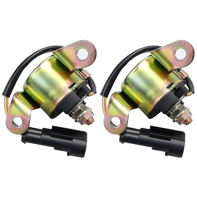 XINWELZ Motorrad Magnetrelais Kompatibel Mit Polaris Für Trail Für Blazer 330 2008-2013 Für Ranger 500 2006-2012 Batterieisolierer Spannungsempfindlich Für Relais 4010947(2 pcs) von XINWELZ