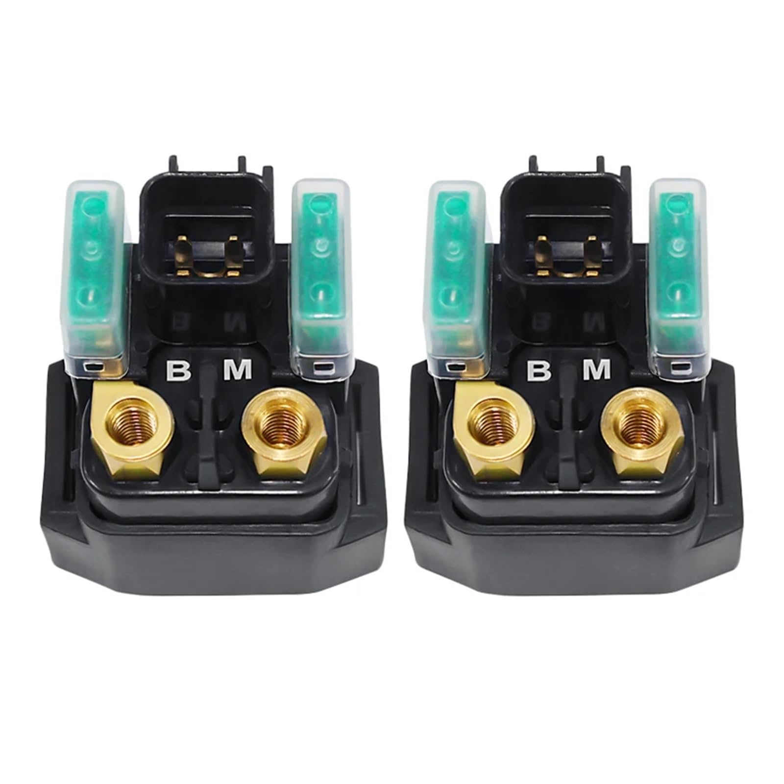 XINWELZ Motorrad Magnetrelais Kompatibel Mit Suzuki Für VZ1500 Boulevard 2009-2019 Für RF900 1994-1997 Roller-Ersatzteile Anlassermotor Für Relais-Magnetventil 31800-47E00(2 pcs) von XINWELZ