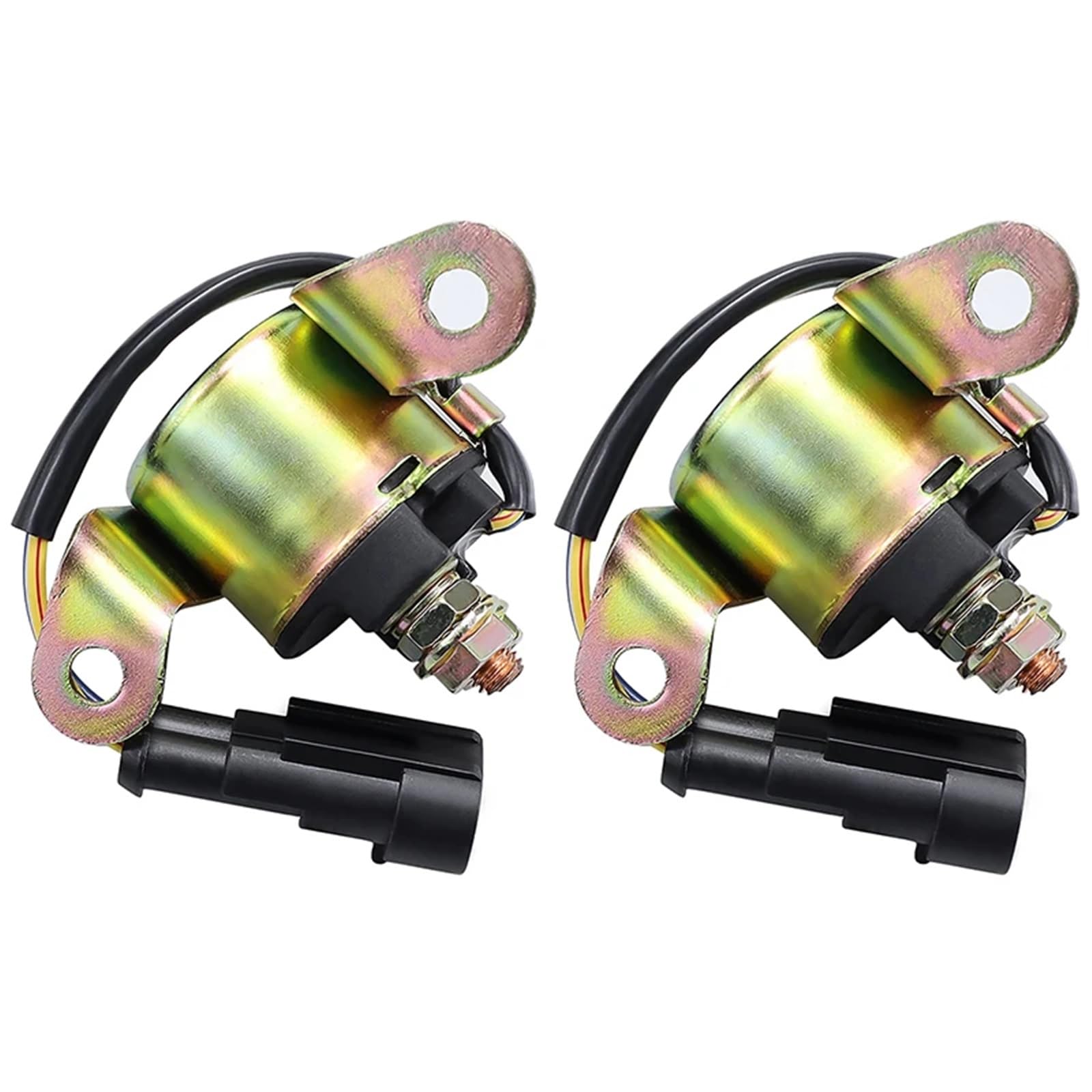 XINWELZ Motorrad Magnetrelais Kompatibel Mit Victory Für Cross Für Country 2010-2014 Für Touring Für Cruiser 2004-2006 Starter Für Relais Magnetspule Für Relaisteile 4012001(2 pcs) von XINWELZ