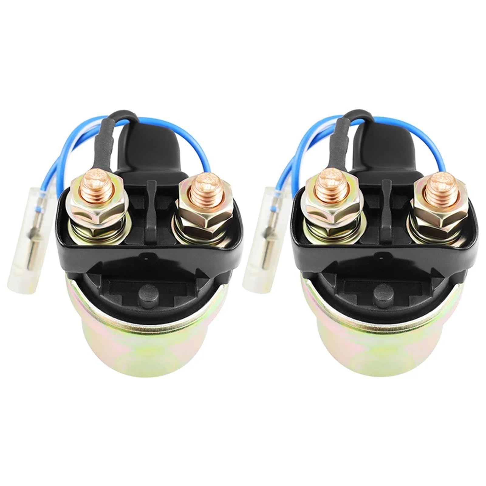 XINWELZ Motorrad Magnetrelais Kompatibel Mit X700 Maxim Für X 1985-1986 Für V-Max VMX1200 1985-1989 1992 Für Relais Starter Solenoid Ohne Kappe Ersatz 42X-81940-00-00(2 pcs) von XINWELZ