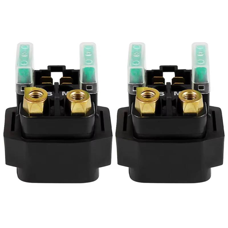 XINWELZ Motorrad Magnetrelais Kompatibel Mit Yamaha Für Vmax 1700 Für XVZ1300 Für Royal Für Star Für FJR1300 Motorrad Startermagnet Für Relais Motorradteile(2 pc) von XINWELZ