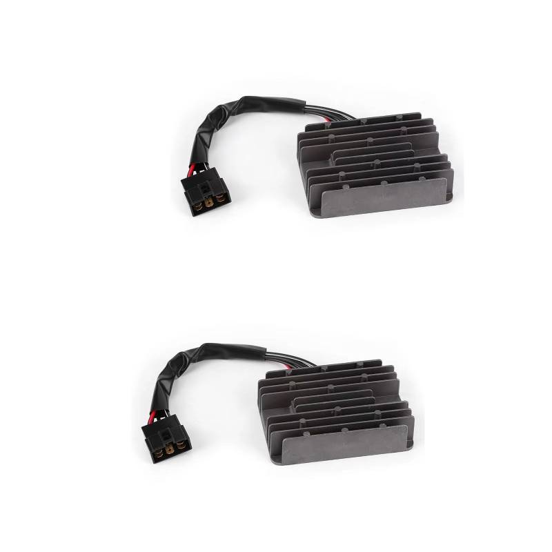 XINWELZ Motorrad Spannungsregler Kompatibel mit Suzuki für GSXR600 2001–2005 für GSXR750 1998–2005 für GSXR1000 2001–2004 32800-33E20 Motorrad-Reglergleichrichter(2pcs) von XINWELZ