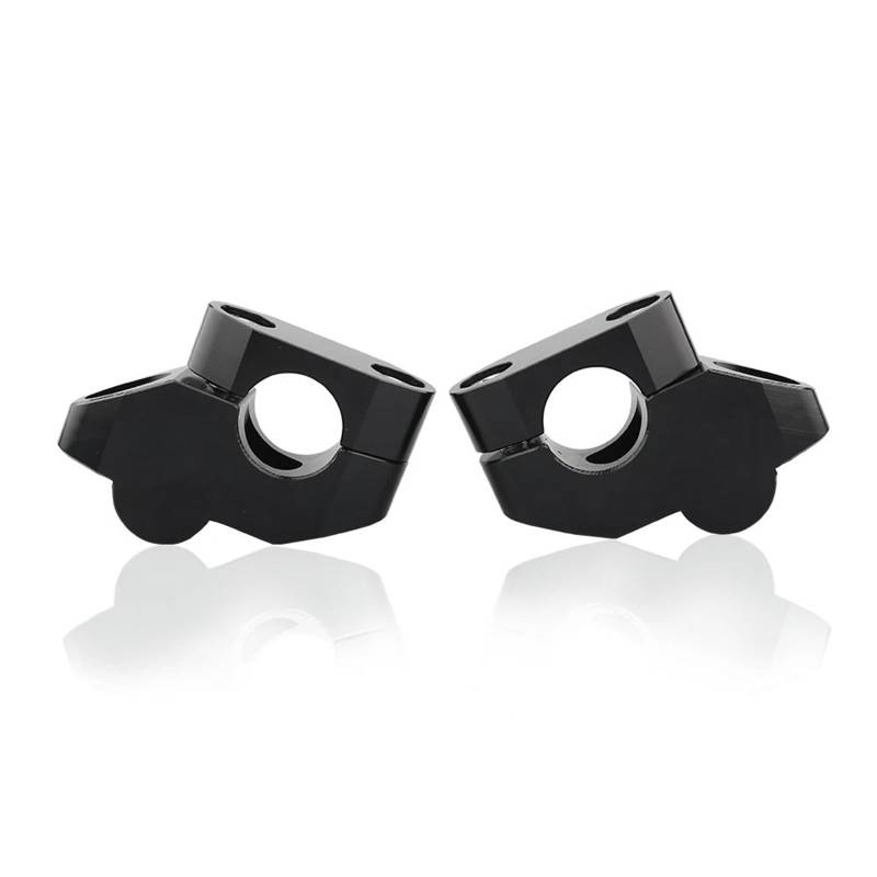 XINWELZ Motorrad lenkererhöhung Kompatibel Mit Für F800ST 2004-2012 Für CBF1000F 2009-2016 Für CB900F Für Hornet 2002-2004 Motorrad Dirt Bike Lenker Riser(Black) von XINWELZ