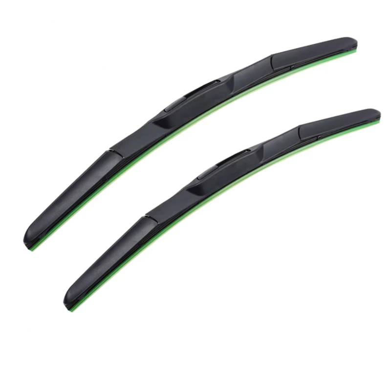 XINWELZ Scheibenwischer Kompatibel Mit Nissan Für Pixo 2009 2010 2011 2012 2013 Autowischer Dreistufiger Weichgummi-U-Typ-Wischer Windschutzscheiben-Autowischer 22"+14" Wischerblätter von XINWELZ