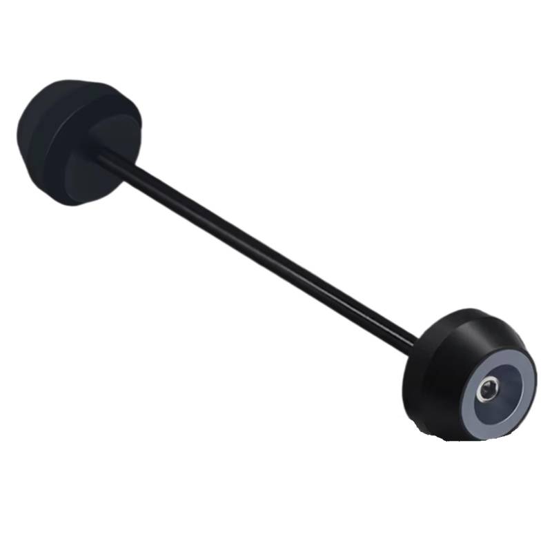 XINWELZ Sturzschutz Kompatibel Mit Yamaha Für Tracer900 2014–2024 Für GT 2018–2024 Motorrad Hinterachse Gabel Radkappe Crash Sliders Fallschutzpolster(Metallic,Front) von XINWELZ