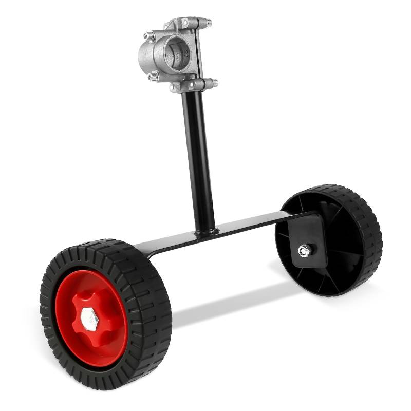 Rasenmäher Zubehör Tragbares Rad 26 mm-28 mm Für Unkrautschneider Rasentrimmer Zubehör Für Rasenmäher Garn Rad Halterung Eisen Für Rasenmäher Rad von XINYIN